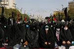 مراسم اربعین حسینی در جوار حرم امام رضا(ع)
