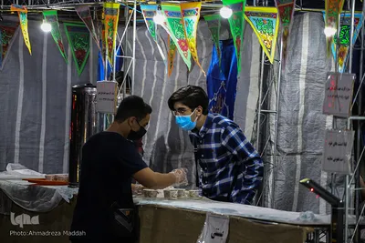 برپایی موکب ولایت به مناسبت عید غدیر در شیراز