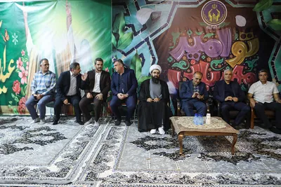 «ضیافت غدیر با حضورایتام و فرزندان محسنین تحت حمایت کمیته امداد استان تهران»