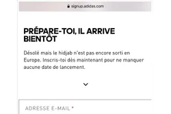 Adidas France lance son hijab sport fabriqué par des prisonniers uyghurs