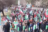 عکس | راهپیمایی ضد اسرائیلی در کرمان