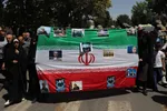 ملایر میزبان پیکر پاک دو شهید مدافع آسمان ایران‎