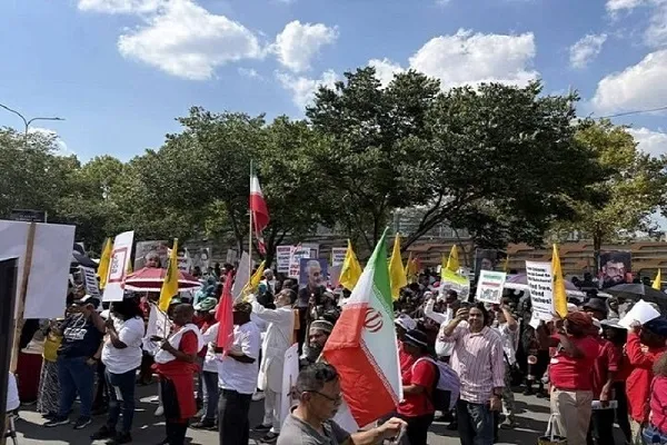 Bendera ya Rangi Tatu ya Muqawama (mapambano) yapeperushwa duniani