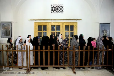 سفره افطار حضرت عبدالعظیم حسنی (ع)