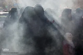 استقبال نمادین از کاروان حضرت معصومه(س) در قم