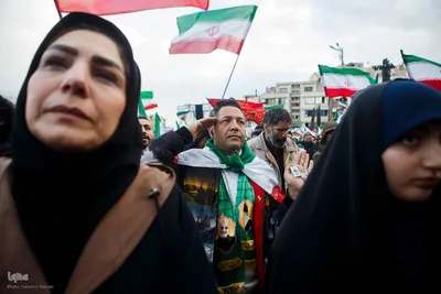 تحویل سال نو در میدان انقلاب تهران