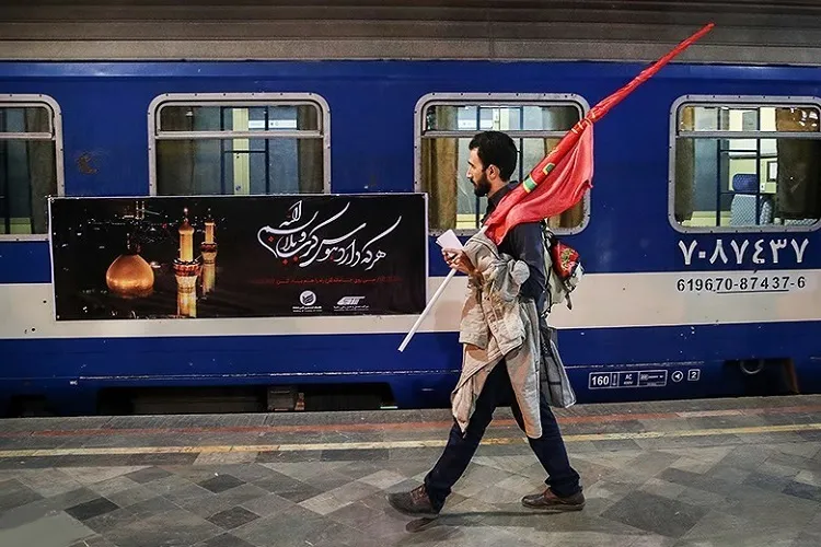 زائران گیلانی اربعین از 15 مهر با قطار اعزام می‌شوند