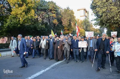 تجمع مردم تبریز در محکومیت جنایت های رژیم غاصب اسرائیل‎