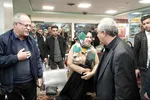 عیادت استاندار آذربایجان شرقی از مجروحان جنگ رمضان