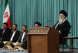 دیدار شرکت کنندگان در مسابقات بین‌المللی قرآن با رهبر معظم انقلاب