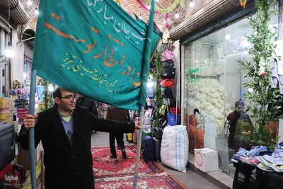حال و هوای بازار تبریز در نیمه شعبان‎
