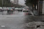 بارش باران در بیرجند