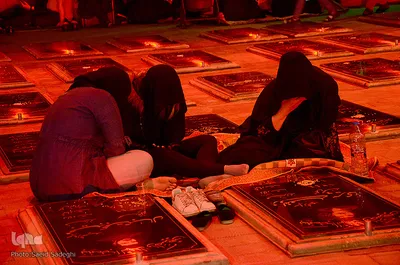 مراسم پرفیض شب قدر در گلزار شهدای وادی رحمت تبریز