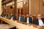 نشست مشترک رئیس دانشگاه مازندران با اعضای دفتر حفظ آثار و نشر ارزش‌های دفاع مقدس شهرستان بابلس