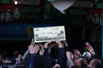 گلباران مزار مطهر شهدای اصفهان