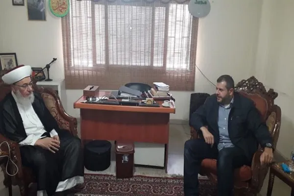 دیدار هیئتی از حزب‌الله با رئیس هیئت امنای شورای علمای مسلمان لبنان