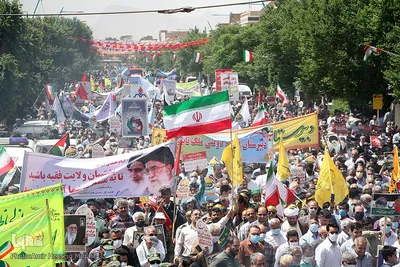 راهپیمایی روز جهانی قدس در یزد
