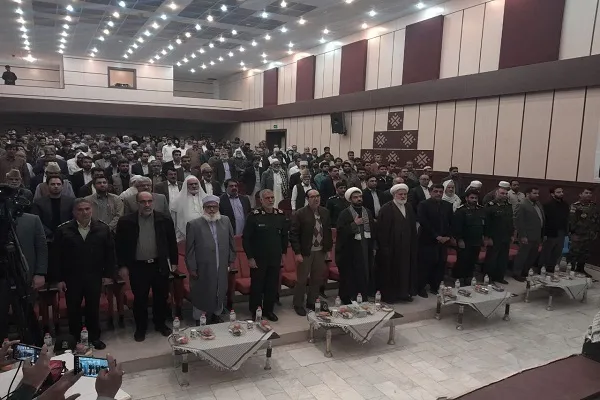 عکس | بزرگداشت نخستین سالگرد شهید مولوی عبدالواحد ریگی در خاش