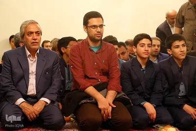 جمع پرشور قاریان قرآن در میلاد قمر بنی‌هاشم(ع)