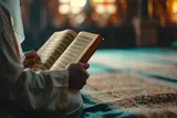 تلاوت آیه اول سوره فتح از سوی قاری ممتاز همدانی
