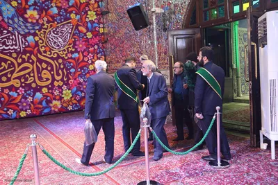 مراسم غبارروبی و محفل انس با قرآن در آستان امامزاده صالح (ع)
