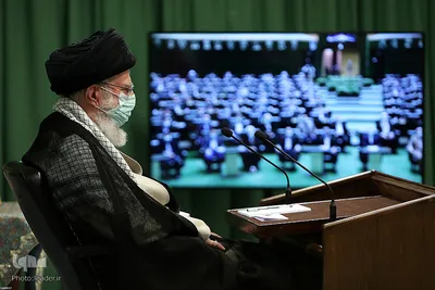 سخنرانی رهبر انقلاب در جمع نمایندگان مجلس
