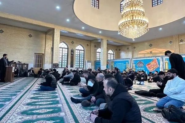 Marneulidə Hz. İmam Hüseyn (ə) məscidində “Məbəs” mərasimi keçirilib