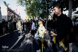 تشییع پیکر ۱۳۵ شهید گمنام دفاع مقدس