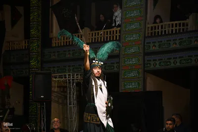 تعزیه حسینیه اعظم برغان