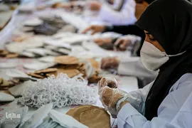تلاش گروه های جهادی و مردمی شیراز در تولید ماسک