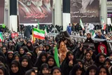 اجتماع دانشگاهیان و حوزویان فارس در سوگ رهبر شهید در حرم شاه‌چراغ(ع)