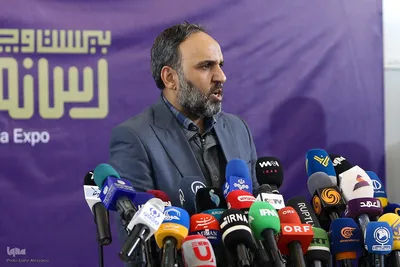 مراسم افتتاحیه نمایشگاه مطبوعات و رسانه های ایران
