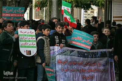 راهپیمایی ۱۳ آبان در آذربایجان شرقی