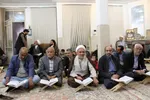 جلسه قرائت قرآن منزل استاد محمدرضا مجاهد در یزد
