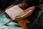 محفل بندگی نوجوانان نایینی در اعتکاف دانش‌آموزی