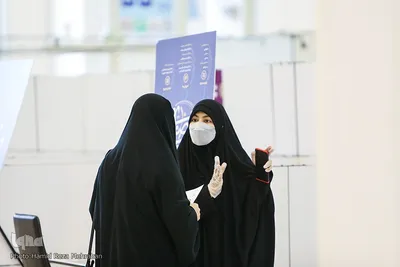 روز بارانی نمایشگاه قرآن
