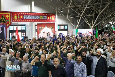 مراسم بزرگداشت چهلم خاکسپاری رهبر شهید انقلاب در اصفهان