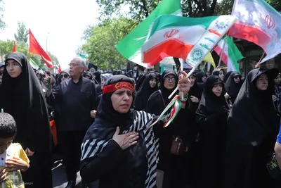 اجتماع مردم تبریز در خونخواهی رهبر شهید