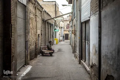 بازار تهران در قرنطینه
