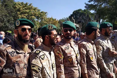 مراسم تشییع پیکر مطهر مدافع امنیت، بسیجی شهید «حسین اجاقی» در تبریز