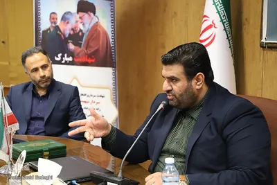 جلسه هم اندیشی داوران مسابقات اوقاف استان با مجیدی مهر، رییس مرکز امور قرآنی سازمان اوقاف