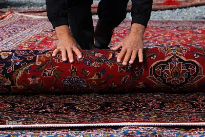 قالیشویی‌ در آستانه عید نوروز/عکاس:پریسا بهزادی