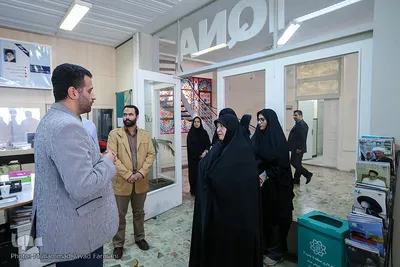بازدید مشاور امور بانوان وزارت کشور از خبرگزاری ایکنا