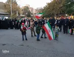 تجمع خودجوش مردم اهر در حمایت از مردم فلسطین