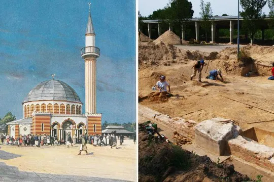 نخستین مسجد آلمان چگونه ساخته شد؟