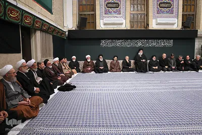 عزاداری شام شهادت حضرت فاطمه زهرا (س) در حسینیه امام خمینی(ره)