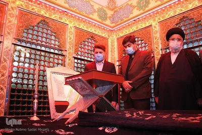 آیین غبار روبی امامزاده جعفر(ع)یزد