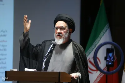 سیدمصطفی محقق داماد در مراسم رونمایی از کتاب‌های «اندیشه‌های فلسفی ابن‌سینا» و «حکمت صدرایی در جهان اسلام»