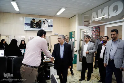 بازدید دکتر طیبی از خبرگزاری ایکنا