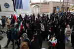 مراسم تشییع و تدفین شهید "احسان غمی تازه کندی" اولین شهید اهری جنگ رمضان در اهر